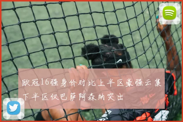 欧冠16强身价对比上半区豪强云集下半区仅巴萨阿森纳突出
