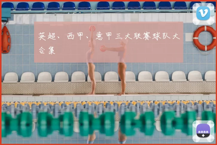 英超、西甲、意甲三大联赛球队大合集