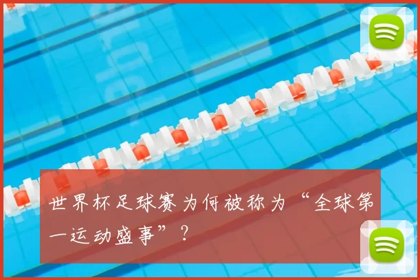 世界杯足球赛为何被称为“全球第一运动盛事”？